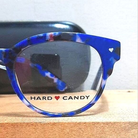 NEW Rx'able Eyeglass Frame w/ hard case, "Hard Candy" plastic,unisex, 48-21-140 - Picture 2 of 5